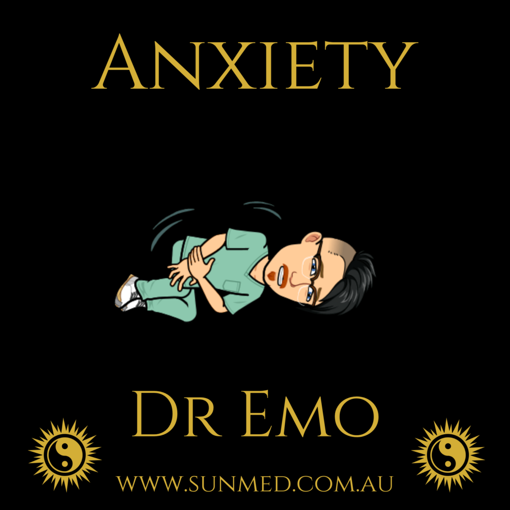 Sun Med Community Wellness Anxiety from Xanax to Zenx - Dr Emo Anxiety Banner